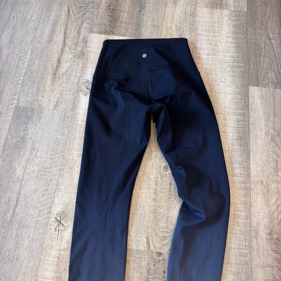 lululemon wunder under high rise tight Black Ombré Full Length Size 6 Yoga Gym - Picture 8 of 9